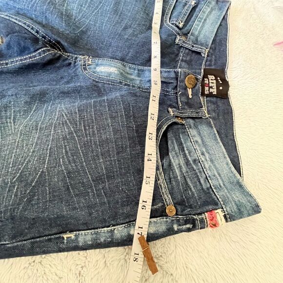 rare RIFF ST⭐️R . Rolling Stones jeans size 29/32 - Picture 11 of 15